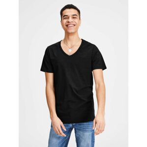 Černé basic tričko Jack & Jones Basic