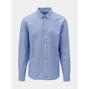 Modrá vzorovaná regular fit košile Casual Friday by Blend
