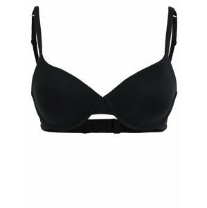 Podprsenka PADDED BRA - Dámská hladká vyztužená podprsenka - černá