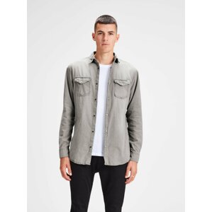 Šedá džínová košile Jack & Jones