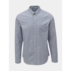 Světle modrá pruhovaná regular fit košile Selected Homme Landon