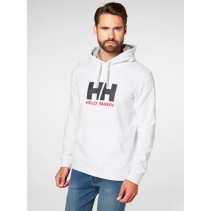 Bílá pánská mikina s potiskem HELLY HANSEN