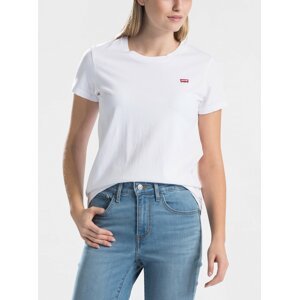 Bílé dámské basic tričko s nášivkou Levi's®
