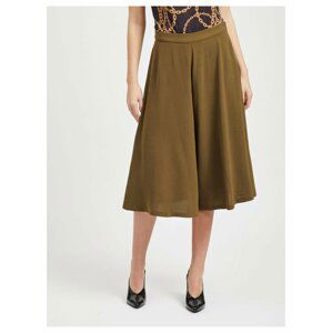 Khaki culottes VILA Daline