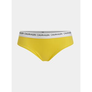 Žlutý dámský spodní díl plavek Calvin Klein Underwear