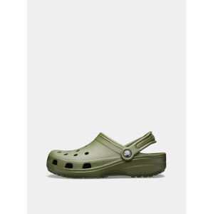 Khaki pánské pantofle Crocs Classic