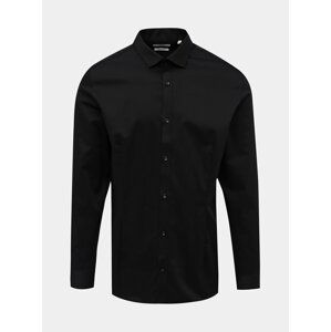 Černá slim fit košile Jack & Jones Parma