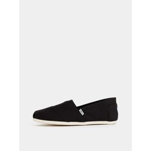 Černé pánské espadrilky TOMS Canvas Classic