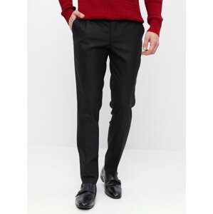 Černé slim fit kalhoty Selected Homme Mylostate