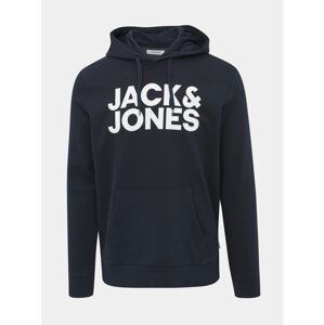 Tmavě modrá mikina s kapucí Jack & Jones