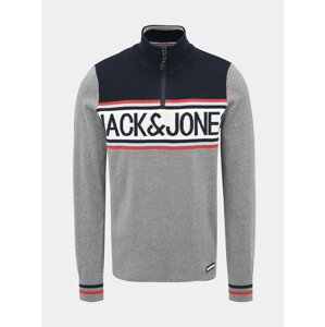 Šedý svetr Jack & Jones Brad