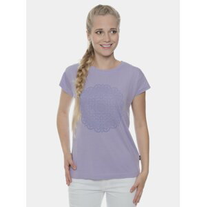 Světle fialové dámské tričko s potiskem SAM 73