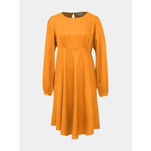 Oranžové šaty VILA Monnie