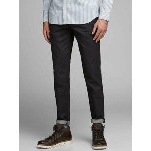 Černé chino kalhoty Jack & Jones Ace