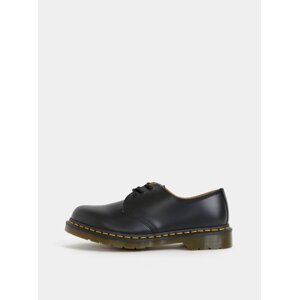 Černé kožené polobotky Dr. Martens 1461