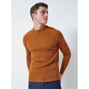 Hnědý basic svetr Burton Menswear London