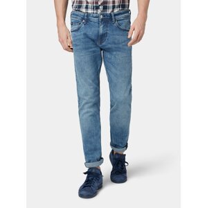 Modré pánské slim fit džíny Tom Tailor Denim