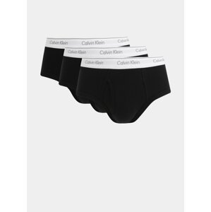 Sada tří černých slipů Calvin Klein Underwear