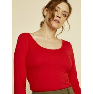 Červené dámské basic tričko ZOOT Baseline Theresa