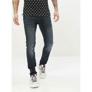 Tmavě modré skinny fit džíny Jack & Jones Liam