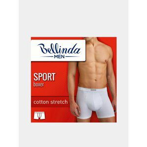 Bílé pánské sportovní boxerky Bellinda SPORT BOXER