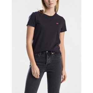 Černé dámské basic tričko s nášivkou Levi's®