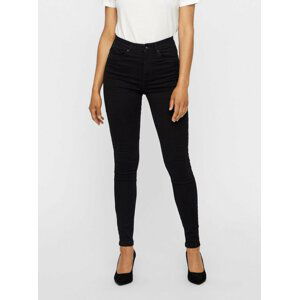 Černé skinny fit džíny VERO MODA Sophia