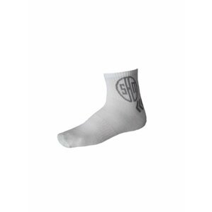 Bílé sportovní unisex ponožky SAM 73