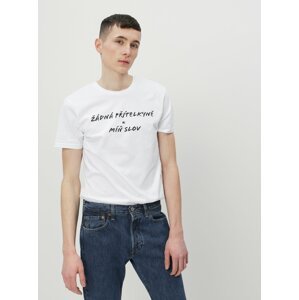 Bílé pánské tričko ZOOT Original Žádná přítelkyně
