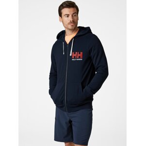 Tmavě modrá pánská mikina s potiskem HELLY HANSEN Logo