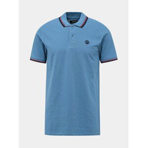 Modré polo tričko Jack & Jones Noah