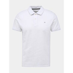 Bílé pánské basic polo tričko Tom Tailor