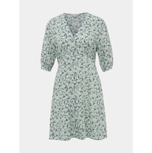 Světle zelené květované šaty Miss Selfridge