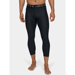 Černé pánské 3/4 legíny HeatGear Under Armour