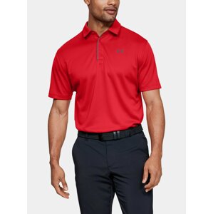 Červené sportovní polo tričko Under Armour Tech Polo