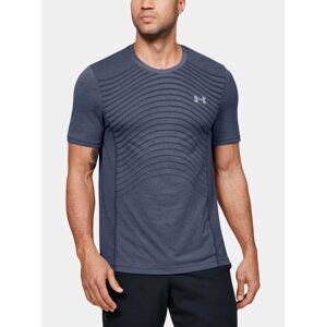 Modré pánské tričko Seamless Wave Under Armour