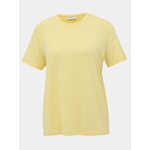 Žluté basic tričko AWARE by VERO MODA Ava
