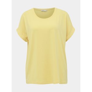 Žluté basic tričko ONLY Moster