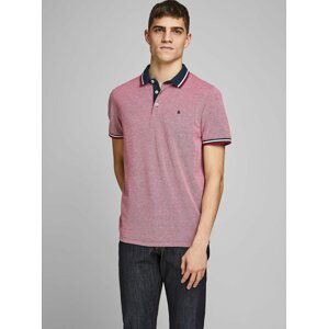 Červené polo tričko Jack & Jones Paulos