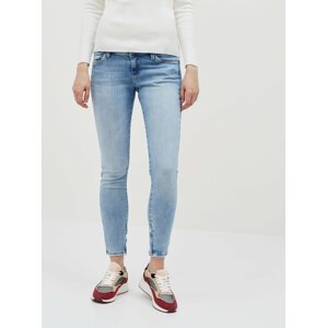 Světle modré dámské skinny fit džíny Pepe Jeans Cher