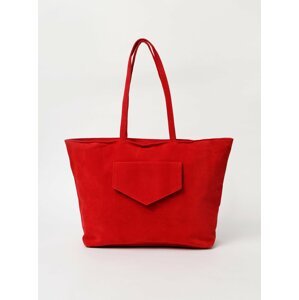 Červená kabelka v semišové úpravě Haily´s Shoppy