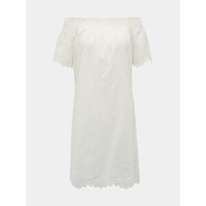 Bílé šaty s madeirou ONLY New