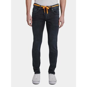 Tmavě modré pánské skinny fit džíny Tom Tailor Denim Culver