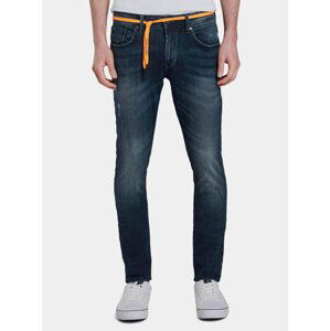 Modré pánské skinny fit džíny Tom Tailor Denim Culver