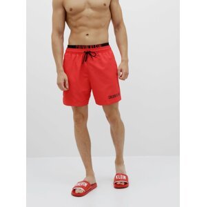 Červené pánské plavky Calvin Klein Underwear