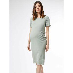 Světle zelené těhotenské šaty Dorothy Perkins Maternity