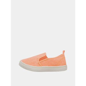 Oranžové holčičí slip on SAM 73