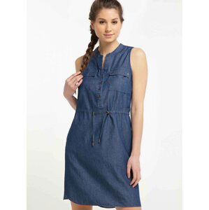 Modré šaty Ragwear Roisin Denim