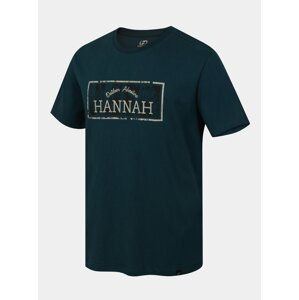 Tmavě zelené pánské tričko s potiskem Hannah Waldorf