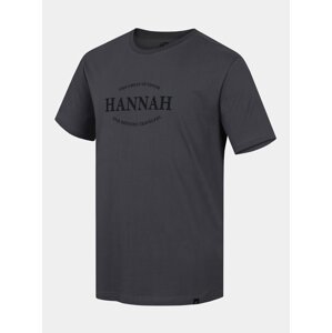 Šedé pánské tričko s potiskem Hannah Waldorf